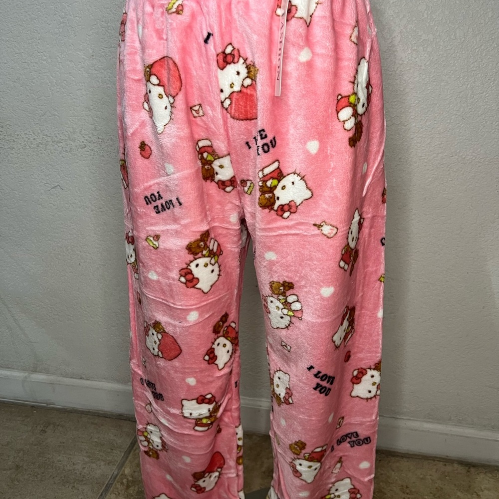 Hello Kitty Kids Pajama Bottoms in Pink